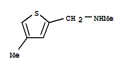N-METHYL(4-METHYLTHIEN-2-YL)METHYLAMINE结构式