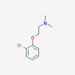 Structure of 2-(2-DIMETHYLAMINOETHOXY)-BROMOBENZENE