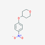 Structure of 4-(4-Nitrophenoxy)tetrahydro-2H-pyran