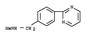 Structure of n-methyl-4-pyrimidin-2-ylbenzylamine