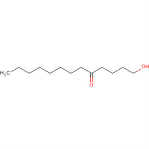 Structure of 5-Tridecanone, 1-hydroxy-
