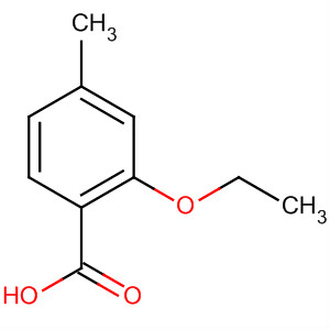 Structure of Benzoic acid, 2-ethoxy-4-methyl-