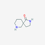 Structure of 2,7-diazaspiro[4.5]decan-1-one