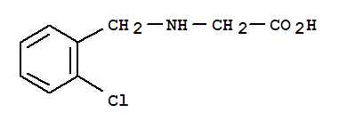 Structure of Glycine,N-[(2-chlorophenyl)methyl]-