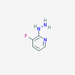 Structure of (3-fluoropyridin-2-yl)hydrazine