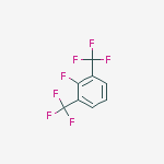 2-Fluoro-1,3-bis-(trifluoromethyl)benzene结构式