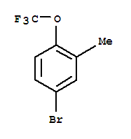 Structure of 5-BROMO-2-(TRIFLUOROMETHOXY)TOLUENE