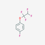 Structure of 1-Fluoro-4-(1,1,2,2-tetrafluoroethoxy)benzene