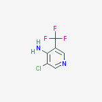 Structure of 3-chloro-5-(trifluoromethyl)pyridin-4-amine
