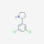 Structure of 2-(3,5-DICHLOROPHENYL)PYRROLIDINE