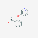 Structure of 2-pyridin-3-yloxybenzaldehyde