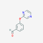 Structure of 3-[(PYRAZIN-2-YL)OXY]BENZALDEHYDE
