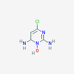 Structure of 6-chloro-3-hydroxy-2-imino-1,4-dihydropyrimidin-4-amine