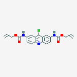 Structure of 2,7-BIS(ALLOXYCARBONYLAMINO)-9-CHLOROACRIDINE
