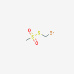 Structure of S-(bromomethyl) methanesulfonothioate