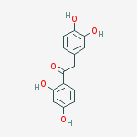 Structure of [1-(2,4-DIHYDROXYPHENYL)-2-(3',4'-DIHYDROXYPHENYL)ETHANONE