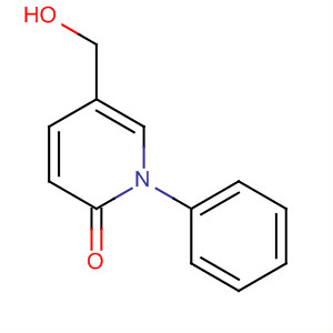 Structure of 2(1H)-Pyridinone, 5-(hydroxymethyl)-1-phenyl-