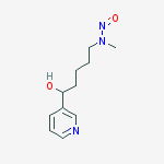 Structure of 5-(METHYLNITROSAMINO)-1-(3-PYRIDYL)-1-PENTANOL