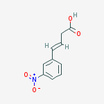 Structure of 4-(3-Nitrophenyl)but-3-enoic Acid