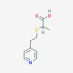 Structure of S-[2-(4-PYRIDYL)ETHYL] THIOLACTIC ACID