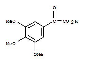 氧代(3,4,5-三甲氧苯基)乙酸结构式