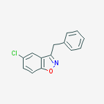3-benzyl-5-chloro-1,2-benzoxazole结构式