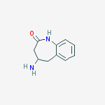 Structure of 4-AMINO-1,2,4,5-TETRAHYDROBENZO[B]AZEPIN-2-ONE