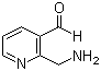 2-(氨甲基)-3-吡啶甲醛结构式