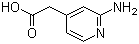 Structure of 2-Amino-4-pyridineacetic acid