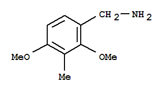 Structure of 2,4-DIMETHOXY-3-METHYLBENZYLAMINE