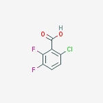 Structure of 6-chloro-2,3-difluorobenzoic Acid