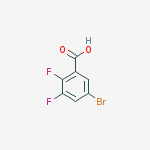 Structure of 5-Bromo-2,3-difluorobenzoic acid