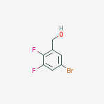 Structure of (5-bromo-2,3-difluorophenyl)methanol