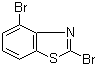 Structure of 2,4-DIBROMOBENZOTHIAZOLE
