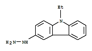 Structure of 9-ETHYLCARBAZOL-3-YL-HYDRAZINE