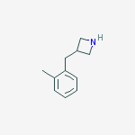 Structure of 3-(2-methylbenzyl)azetidine