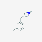 Structure of 3-(3-methylbenzyl)azetidine