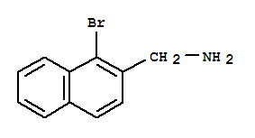 Structure of (1-BROMO-NAPHTHALEN-2-YL)METHYLAMINE