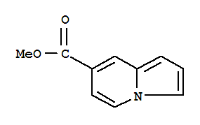 中氮茚-7-羧酸甲酯结构式