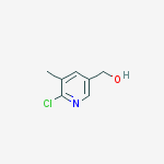 Structure of (6-CHLORO-5-METHYLPYRIDIN-3-YL)METHANOL