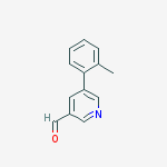 5-o-tolylpyridine-3-carbaldehyde结构式