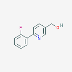 Structure of [6-(2-FLUOROPHENYL)PYRIDIN-3-YL]METHANOL