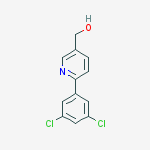 Structure of [6-(3,5-DICHLOROPHENYL)PYRIDIN-3-YL]METHANOL