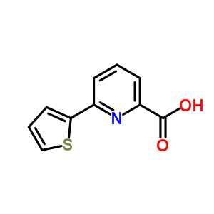 Structure of 6-thiophen-2-ylpyridine-2-carboxylic acid