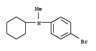 Structure of P-BROMO-N-CYCLOHEXYL-N-METHYLANILINE