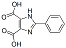 Structure of 1H-Imidazole-4,5-dicarboxylic acid, 2-phenyl-