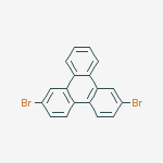 Structure of 2,7-dibromoTriphenylene