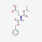 Structure of N-benzoxycarbonyl-L-glutamic acid, iso-propyl ester