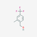 Structure of 2-Methyl-4-(trifluoromethyl)benzyl alcohol