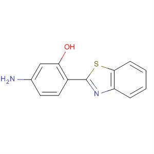 Structure of Phenol, 5-amino-2-(2-benzothiazolyl)-